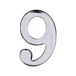 M Marcus Heritage Brass Numeral 9 - 51mm Self Adhesive